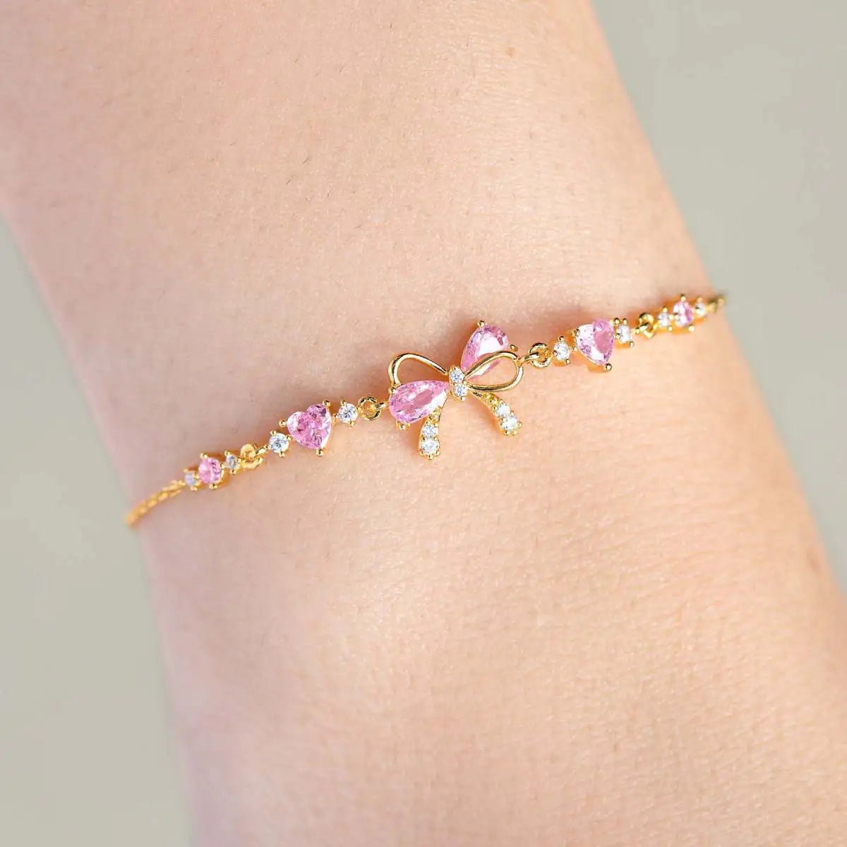 BlushBow Bracelet